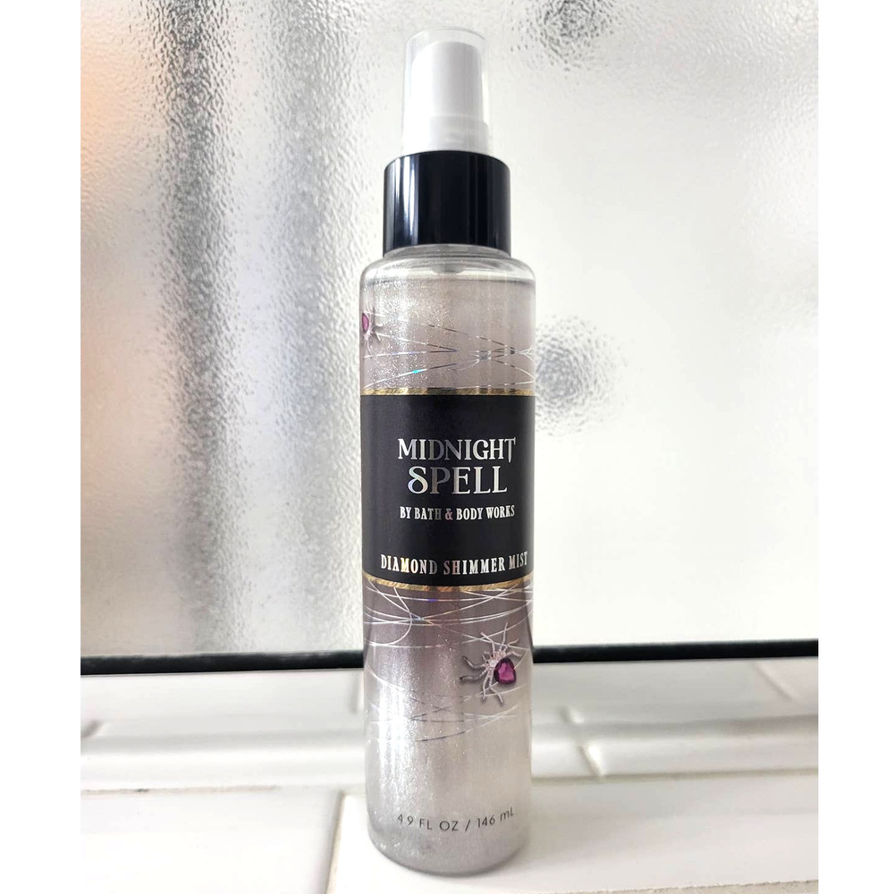 BBW Limited Edition Midnight Spell Diamond Shimmer Mist - NEW